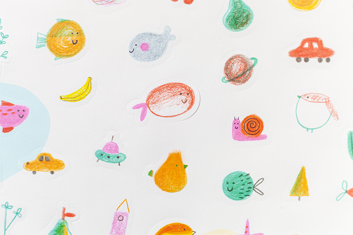 Edicare Editora 160 Sticker Set - Happy Days