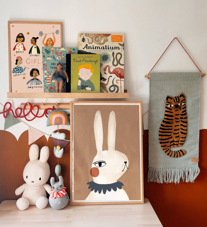 Yaya Studio Mrs Rabbit A3 Print - Multi