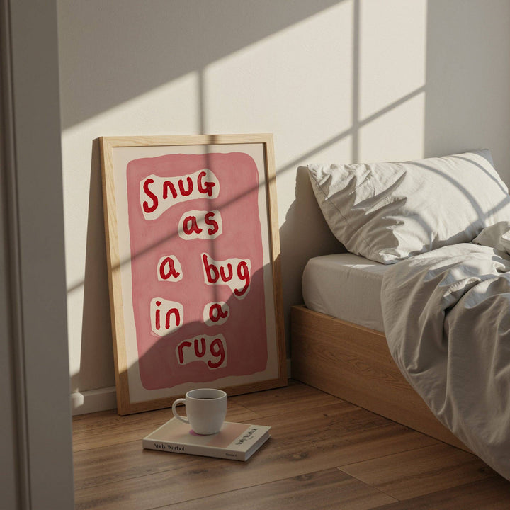 Lune Club Snug as a Bug Print - A3