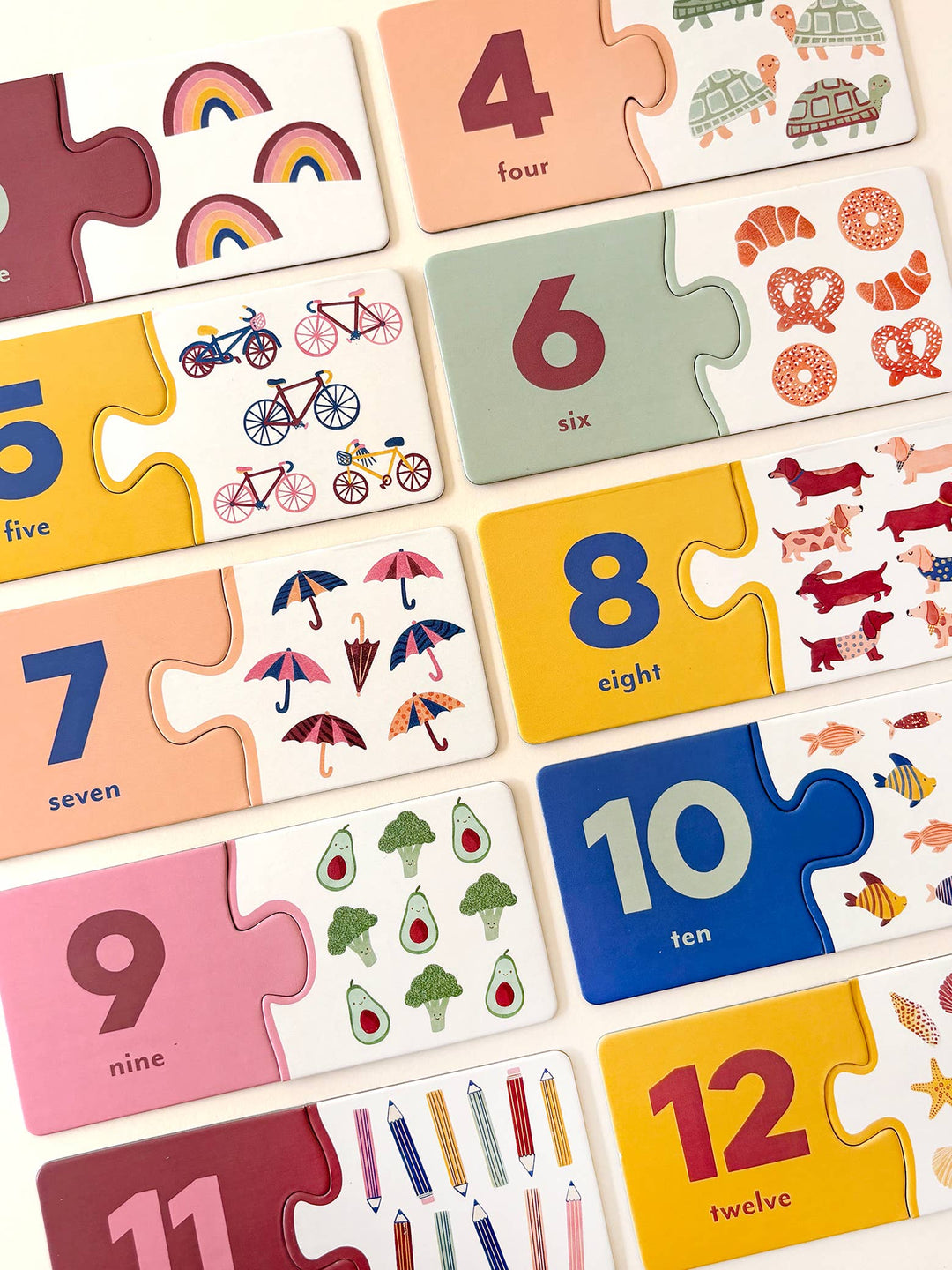 Lauren Sissons Studio Number Puzzle Pairs Game