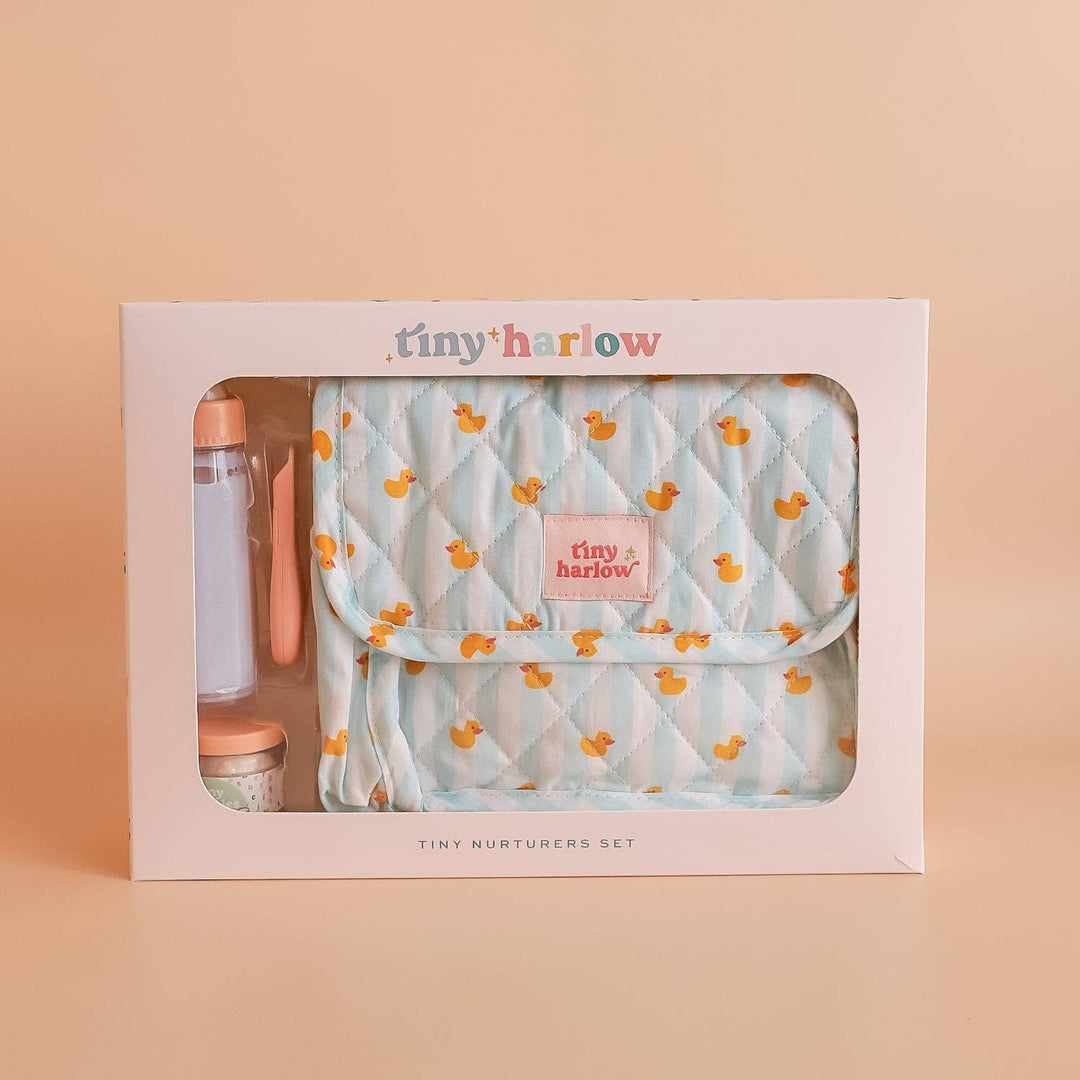 Tiny Harlow Doll Nurturers Set - Blue Ducky
