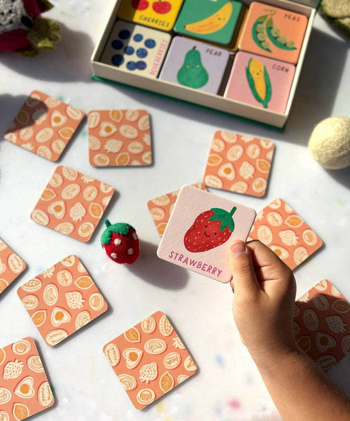 Lauren Sissons Studio Fruit and Veg Memory & Matching Game