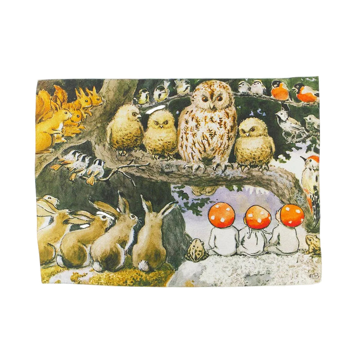 Sarah’s Silks - Elsa Beskow Children of the Forest Playsilk
