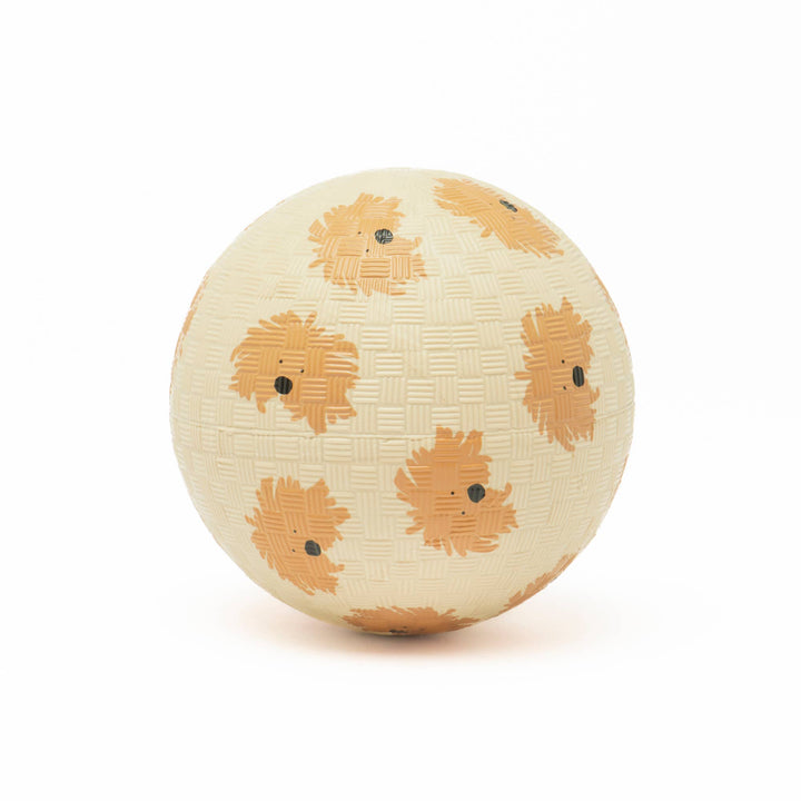 Ratatam! Small Doggy Mr Moustache Balloon Ball 12 cm - Yellow / Pre Order