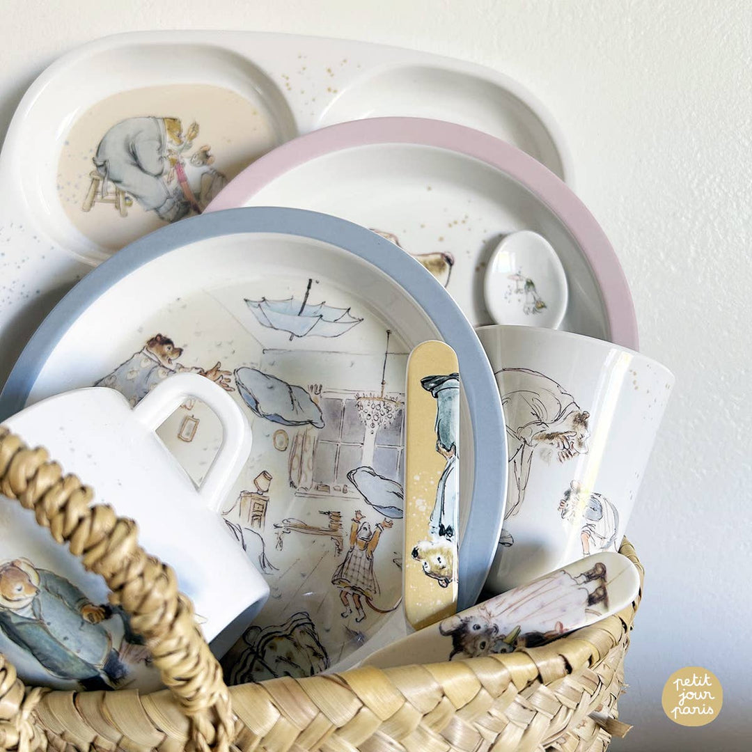 Petit Jour Paris Ernest & Célestine Mini Tumbler Cup - Grey