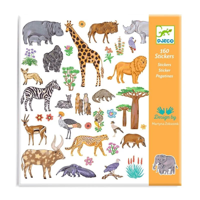 Djeco Stickers - Kenya