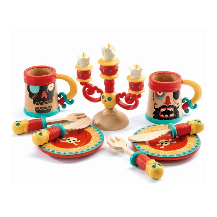 Djeco Dishes Set - Pirates
