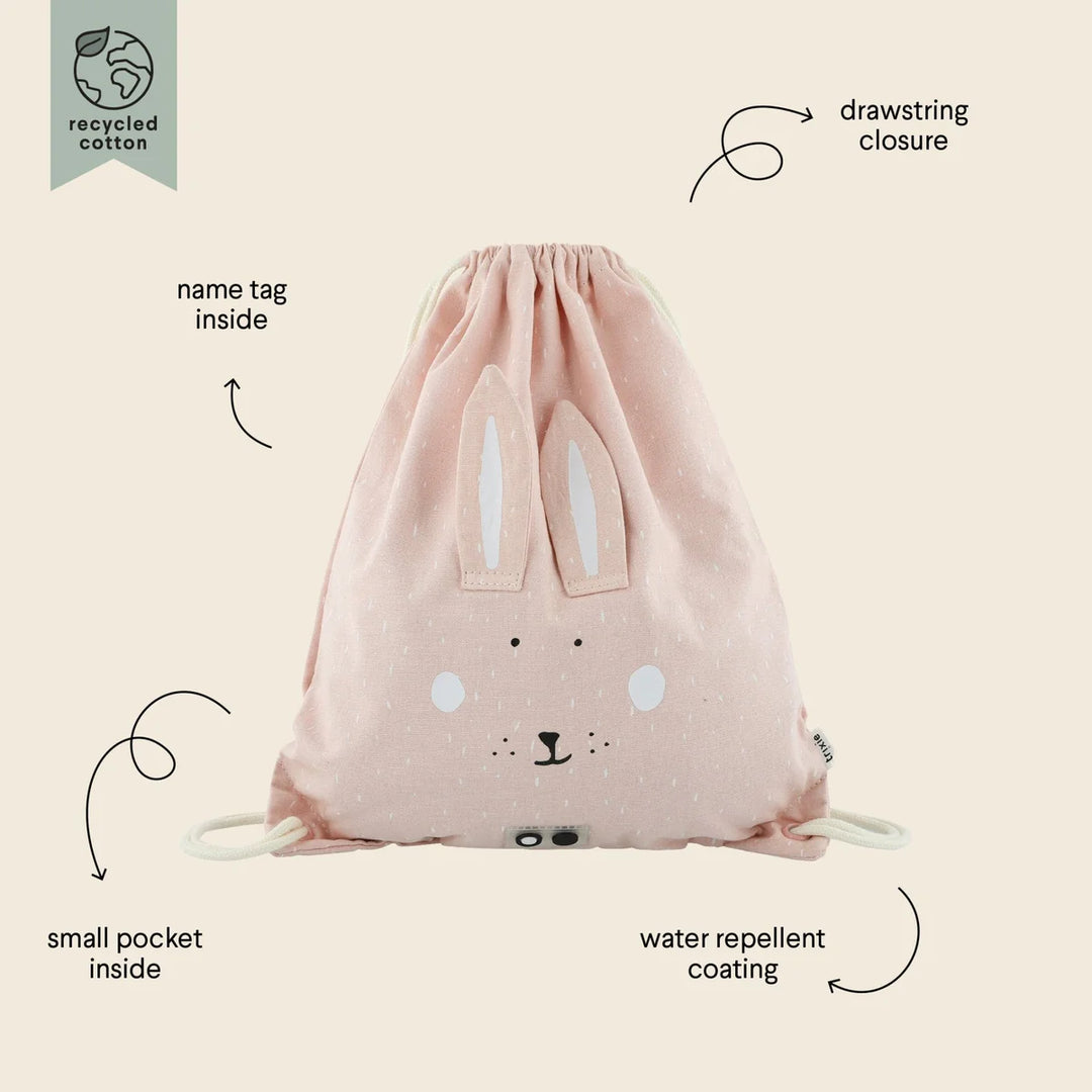 Trixie Library or Swim Bag - Mrs Rabbit