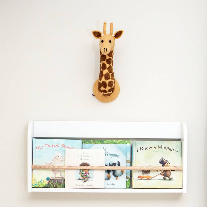 Fiona Walker England Mini Giraffe Head - Multi
