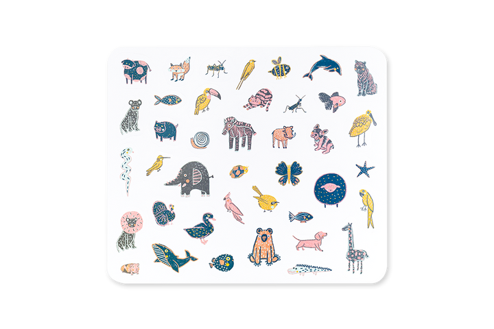 Edicare Editora 160 Sticker Set - Animals