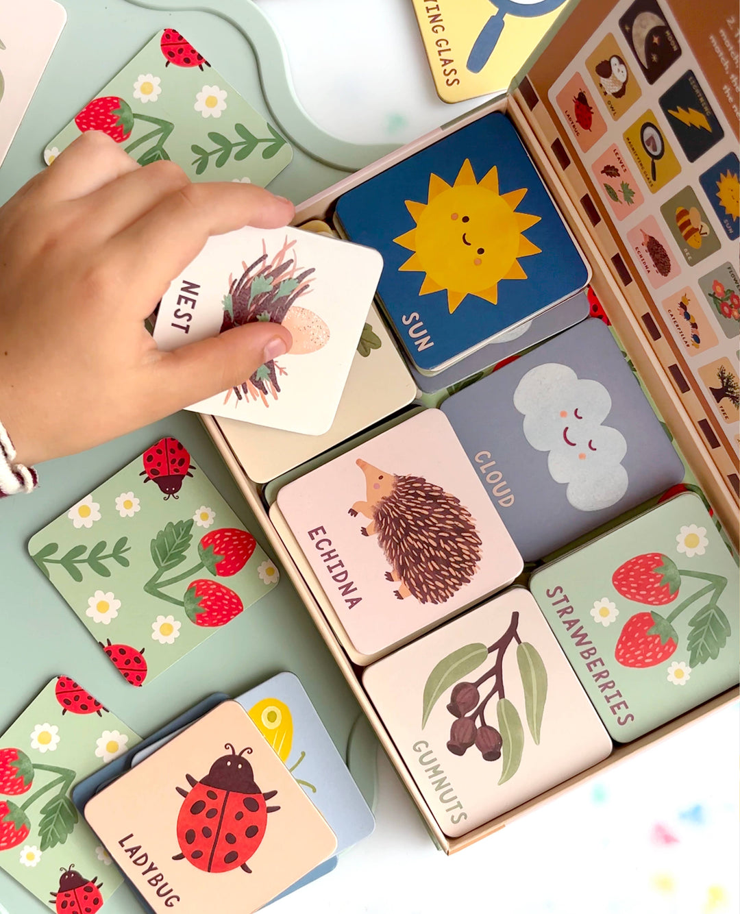 Lauren Sissons Studio - Forest Finds Memory & Matching Game