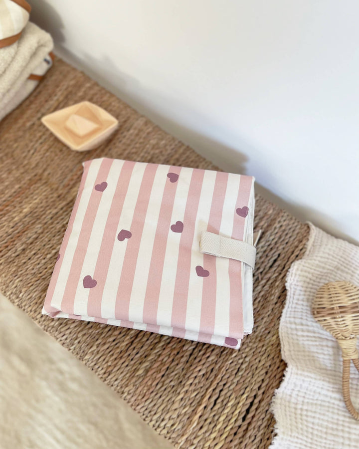 Milinane Adam Changing Pad - Candy Cane / Pre Order