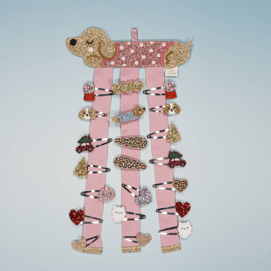 Luciole et Petit Pois Clip Holder - Dachshund