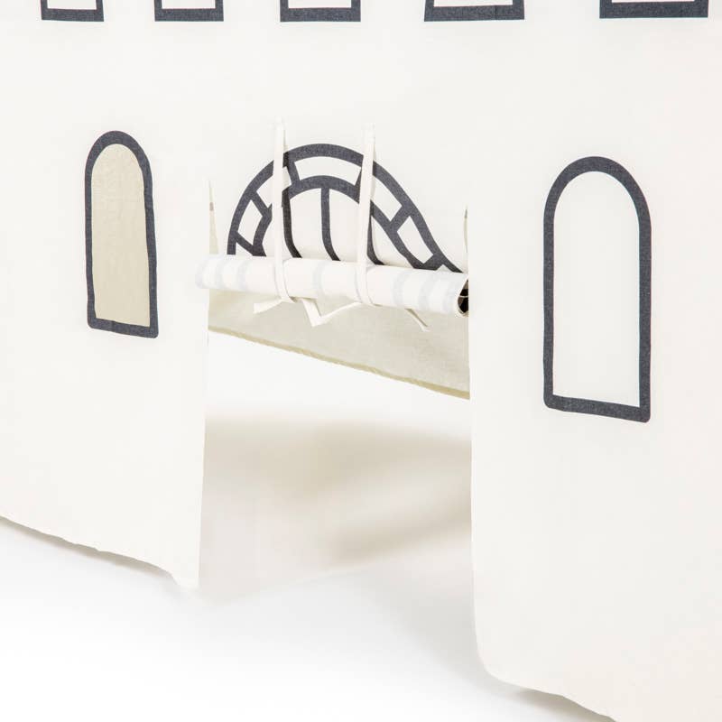 Ratatam! Castle Table Hut 90x200 cm - Black / Pre Order