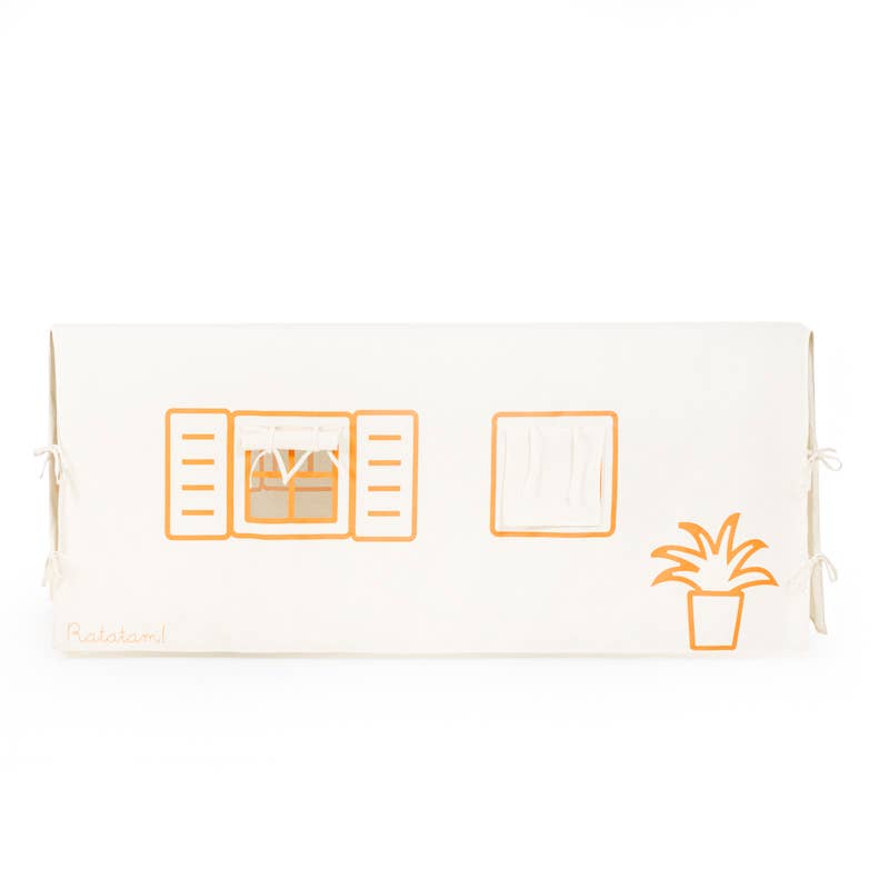 Ratatam! Homemade Table Hut 90x200cm - Orange / Pre Order