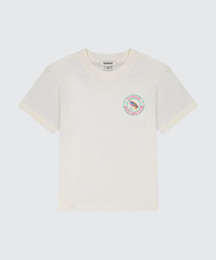Sonnie Fly Fishing Tee - Off White