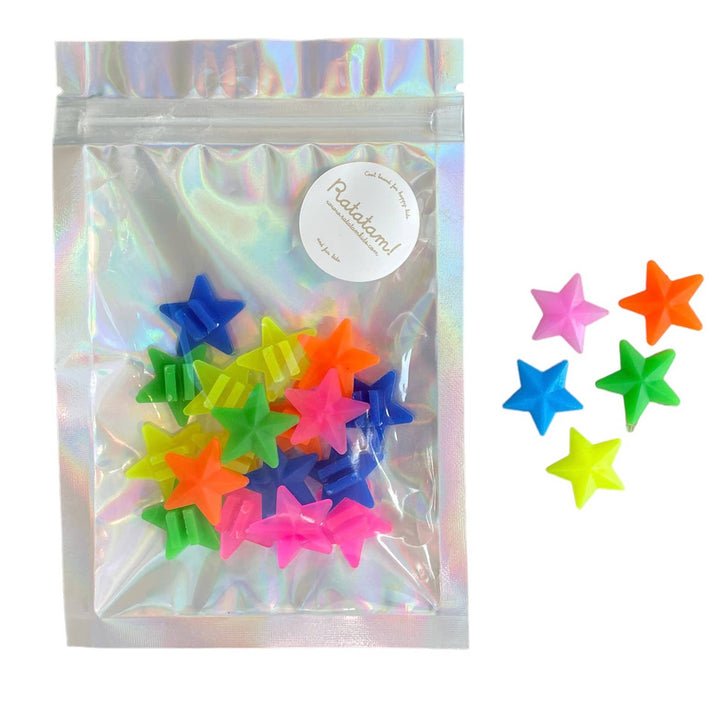Ratatam! Clip-on Bike Accessories - Multi Stars / Pre Order