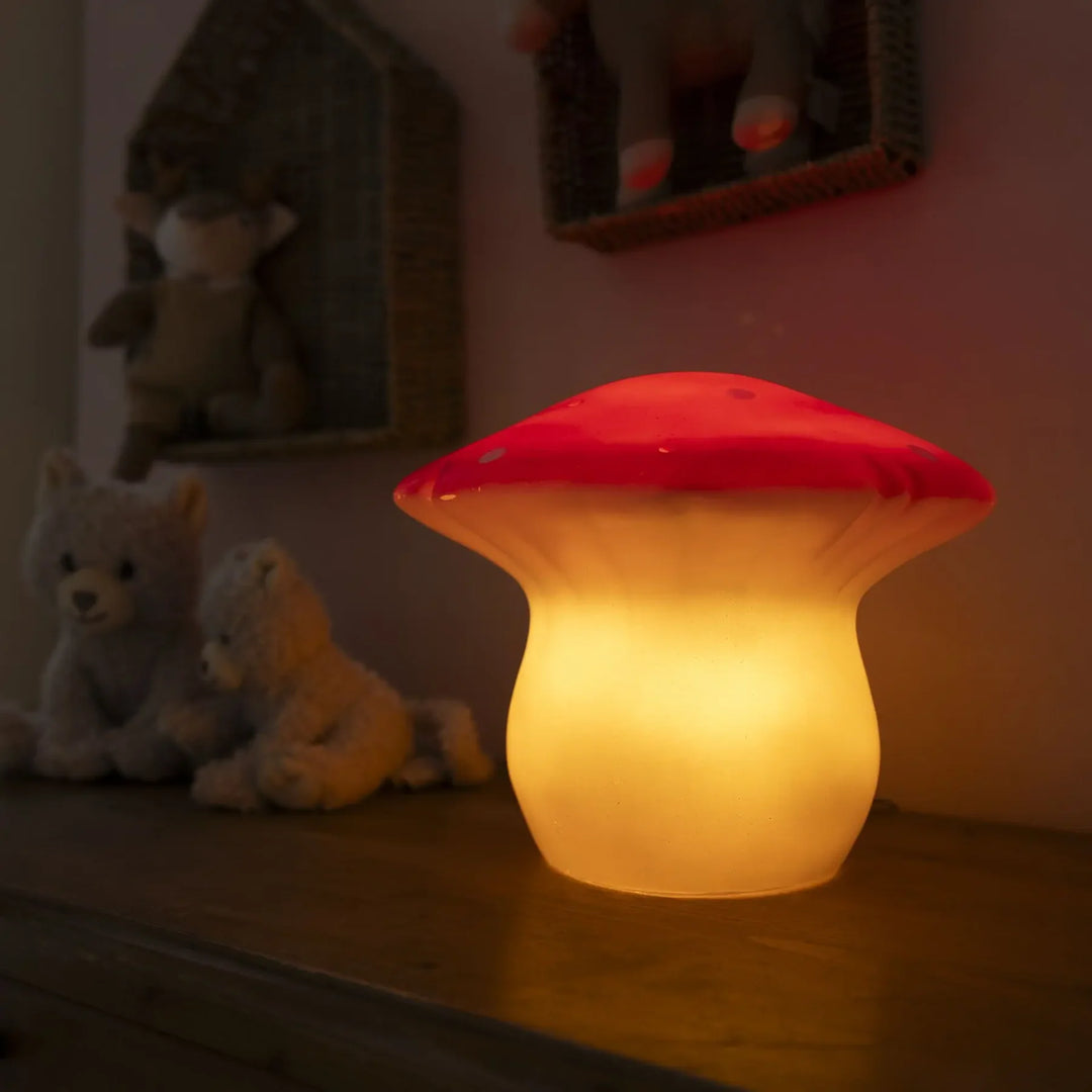 Egmont Toys Heico Lamp / Medium Mushroom - Red