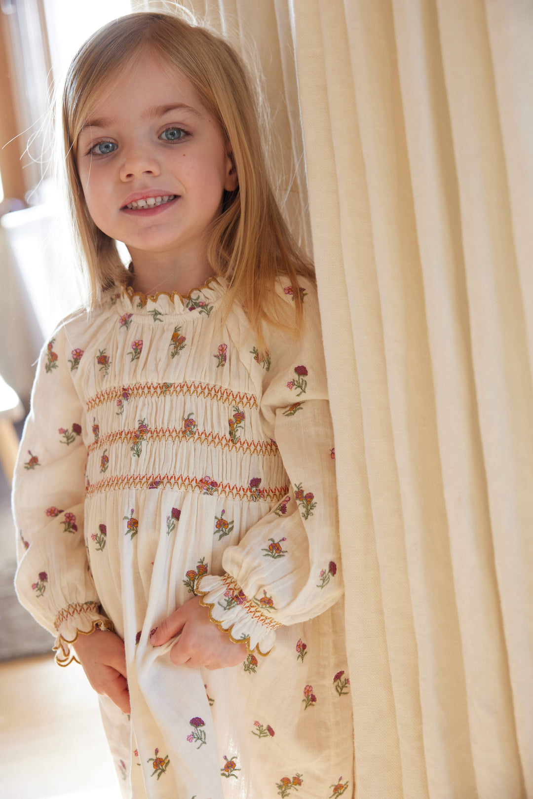Bonheur du Jour Poeme Dress - Ecru Dew