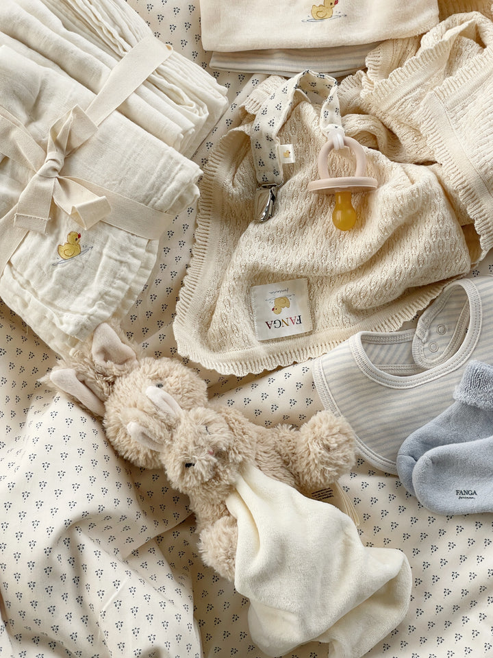 Konges Sløjd Fanga Fontana Piccobino Snuggle Toy - Oyster Grey
