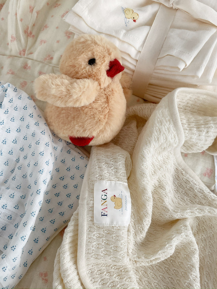 Konges Sløjd Fanga Fontana 3 Pack Bellini Muslin - Punto Blu