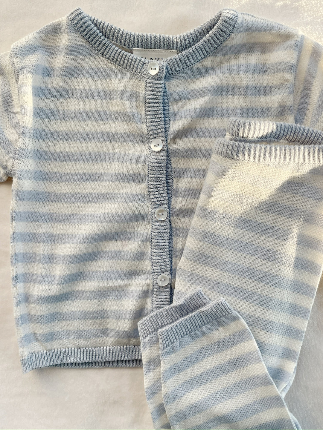 Konges Sløjd Fanga Fontana Venti Knit Pant - Gray Dawn