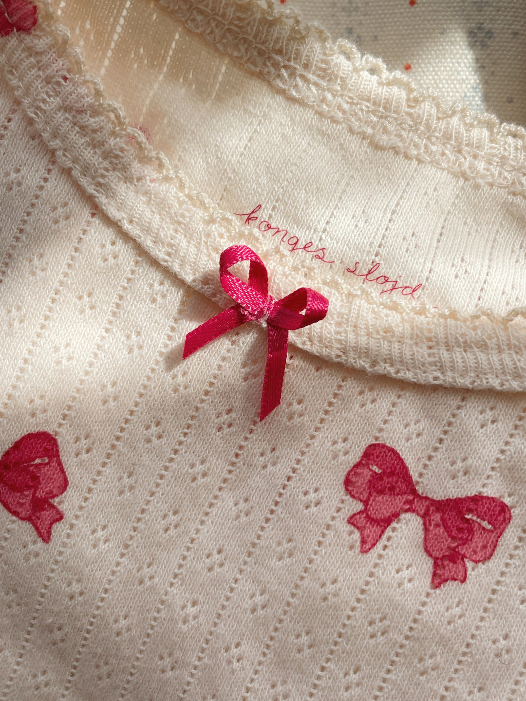 Konges Sløjd Minnie Tee - Rosia Bow