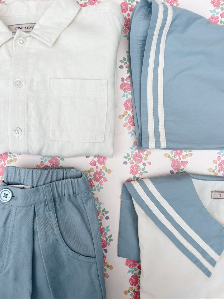 Konges Sløjd Celebration Sailor Shorts GOTS - Ashley Blue