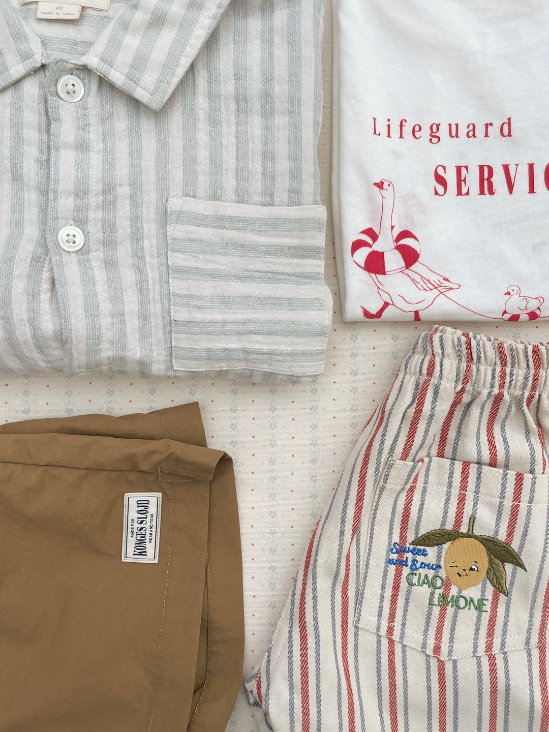 Konges Sløjd Frankie Shorts - Stripe Winds