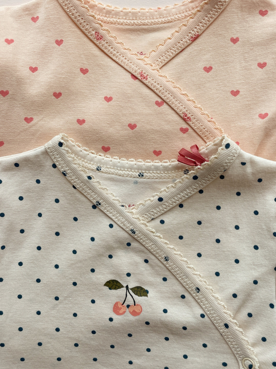 Konges Sløjd Basic LS Newborn Bodysuit - Teddy Coeur