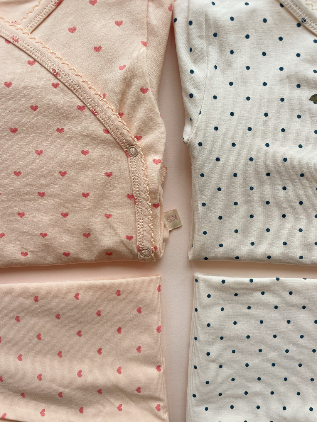 Konges Sløjd Basic LS Newborn Bodysuit - Teddy Coeur