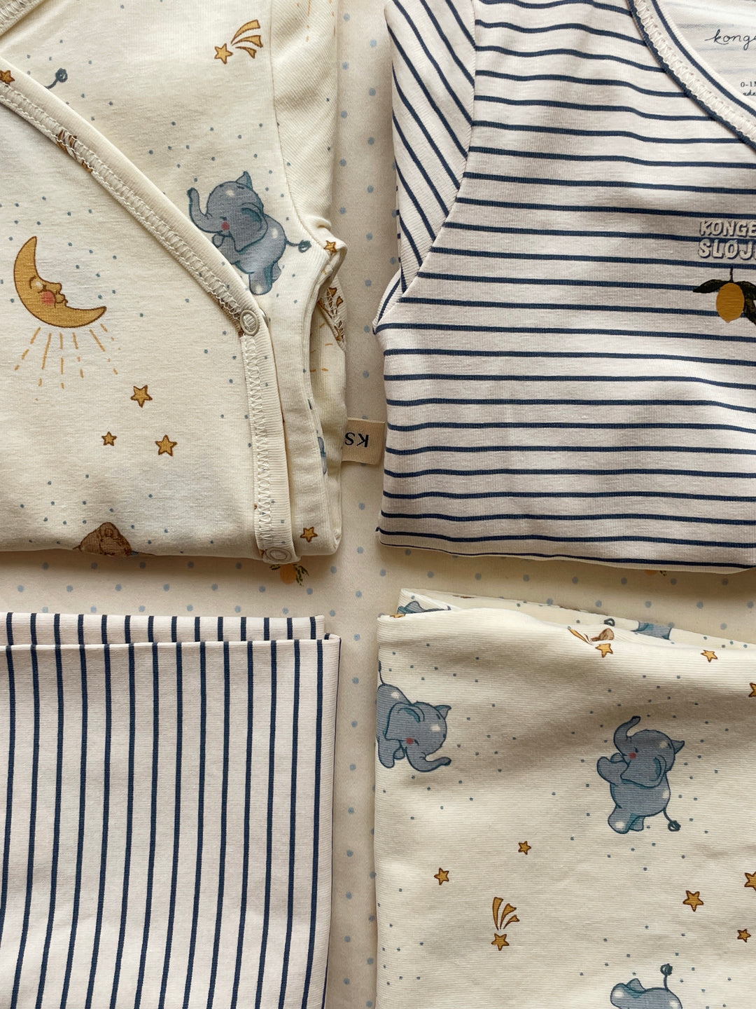Konges Sløjd Basic LS Newborn Bodysuit - Cucciolo