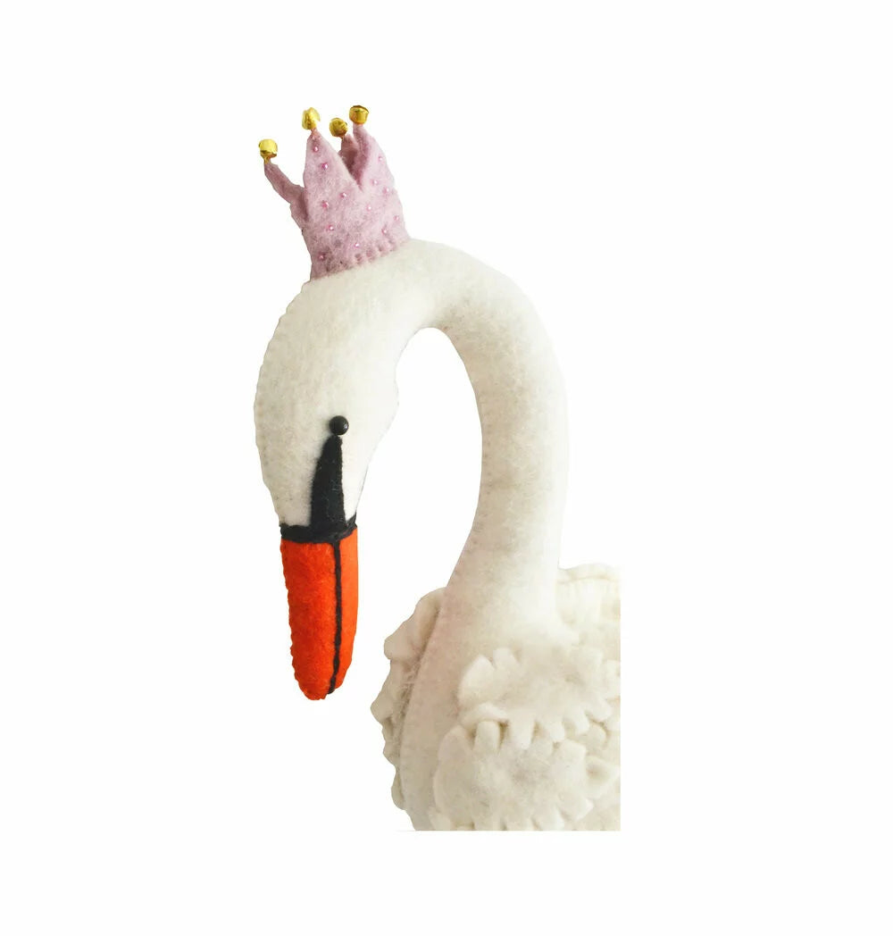Gamcha Animal Head - Swan White
