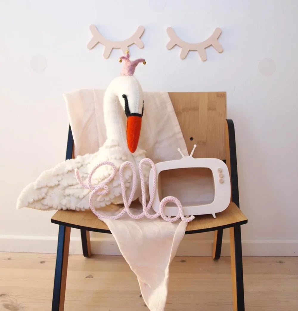 Gamcha Animal Head - Swan White