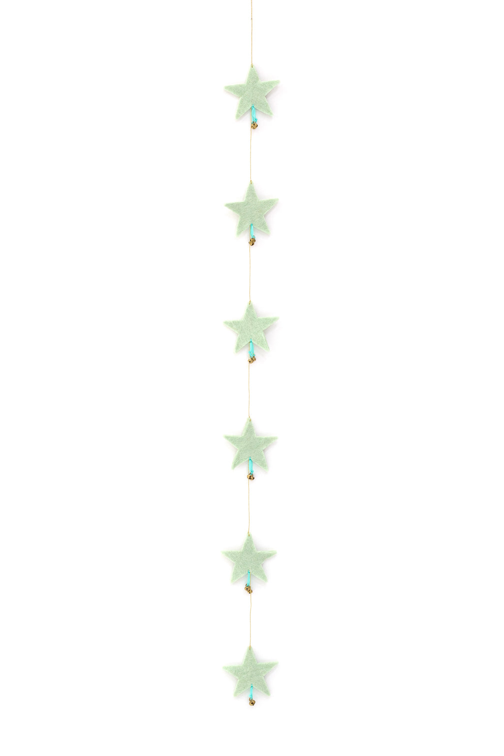 Muskhane Falling Stars Garland - Mint