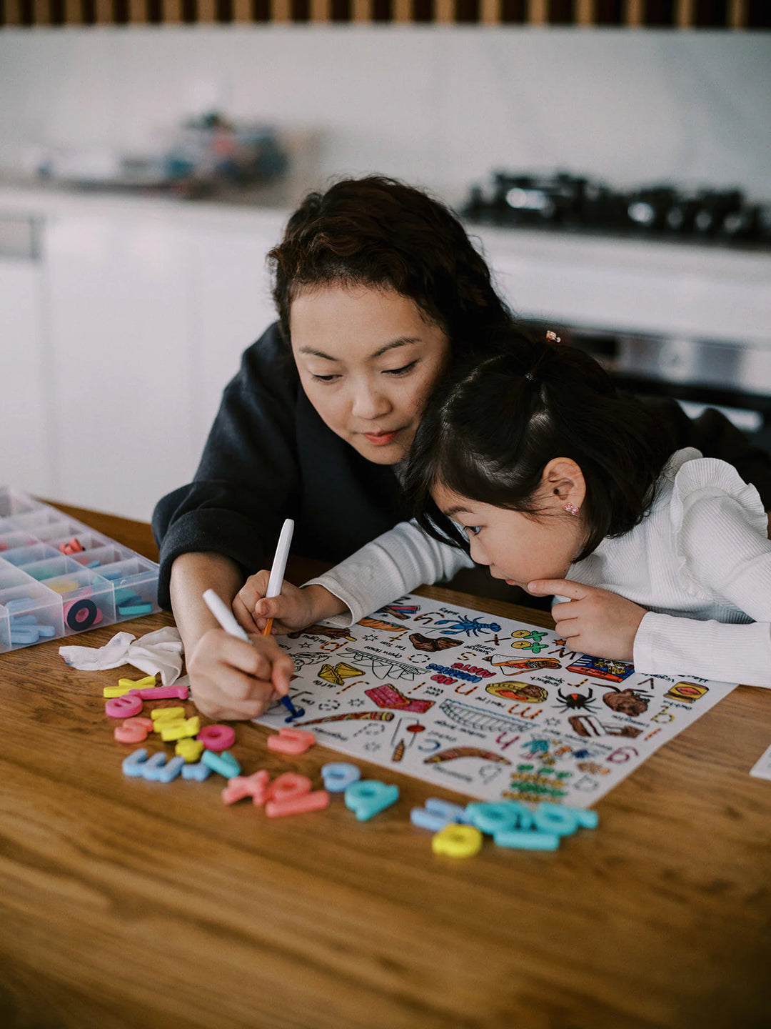 Hey Doodle - Large Colouring & Doodle Playmat - Brighter Days