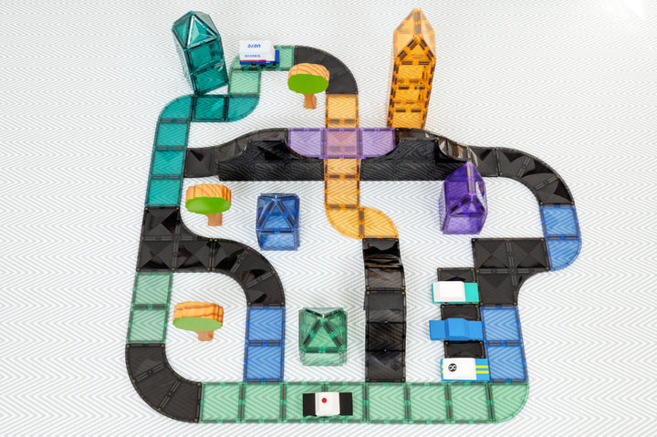 Connetix Ramps & Intersections Pack 16 Pieces