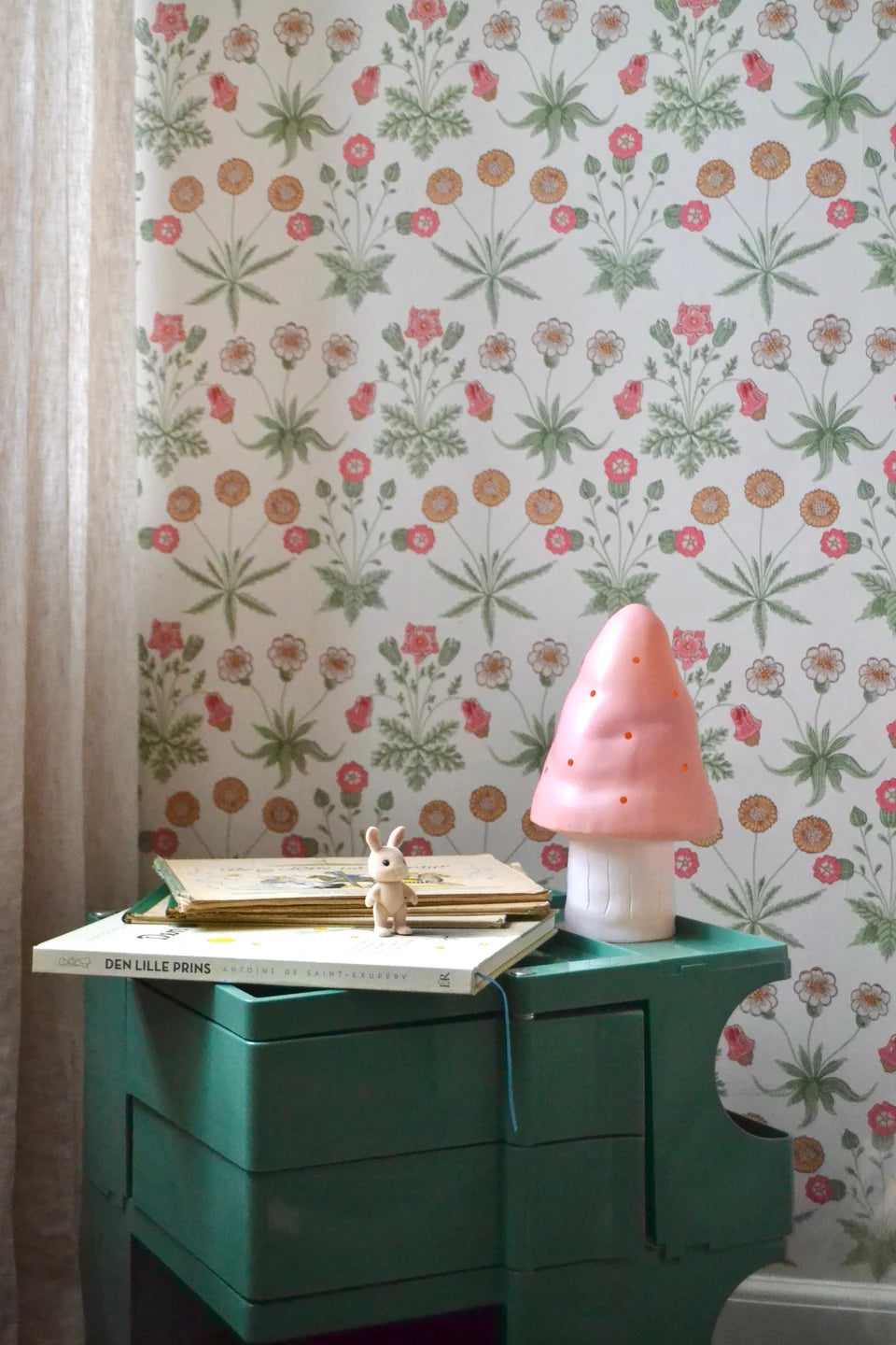Egmont Toys Heico Lamp / Small Mushroom - Vintage Pink