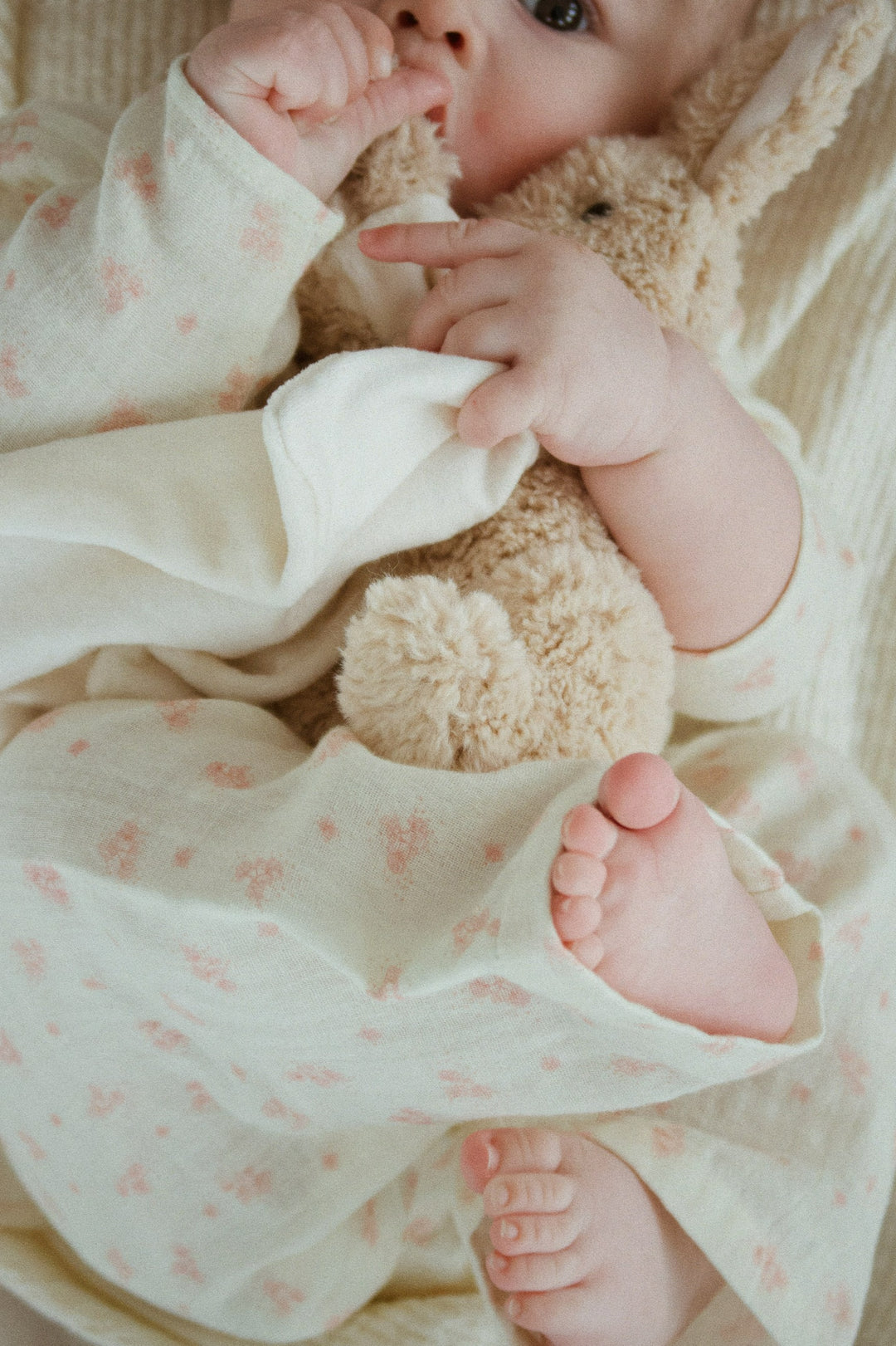 Konges Sløjd Fanga Fontana Piccobino Snuggle Toy - Oyster Grey