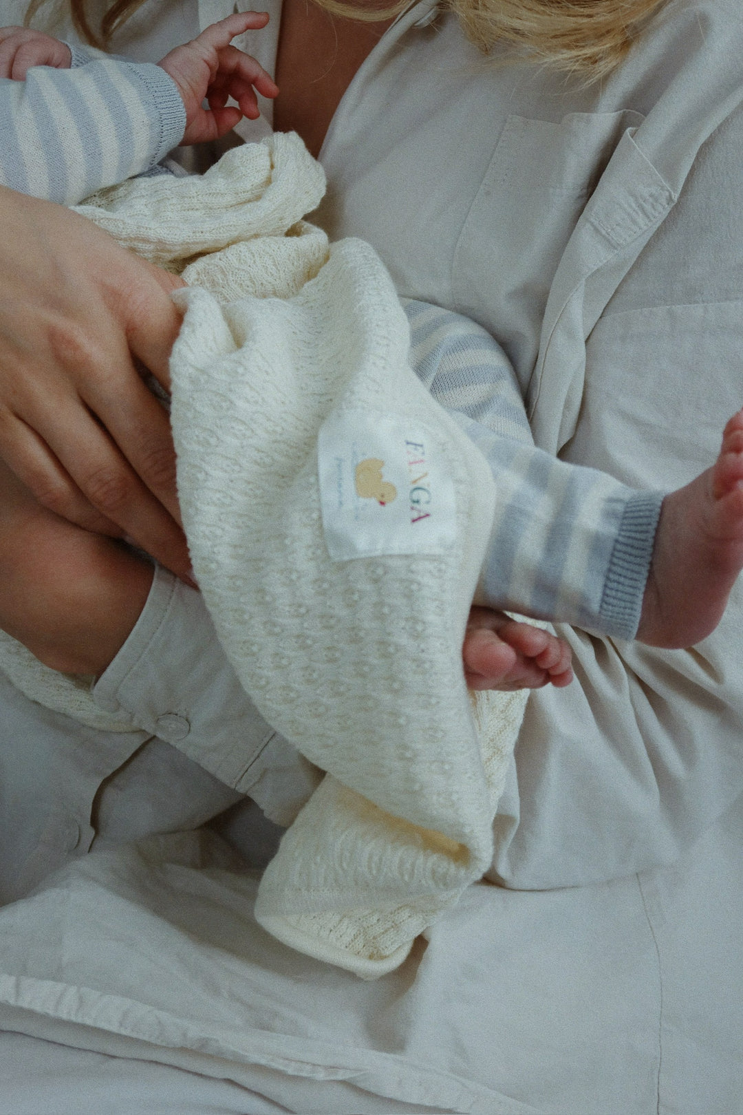 Konges Sløjd Fanga Fontana Venti Knit Pant - Gray Dawn
