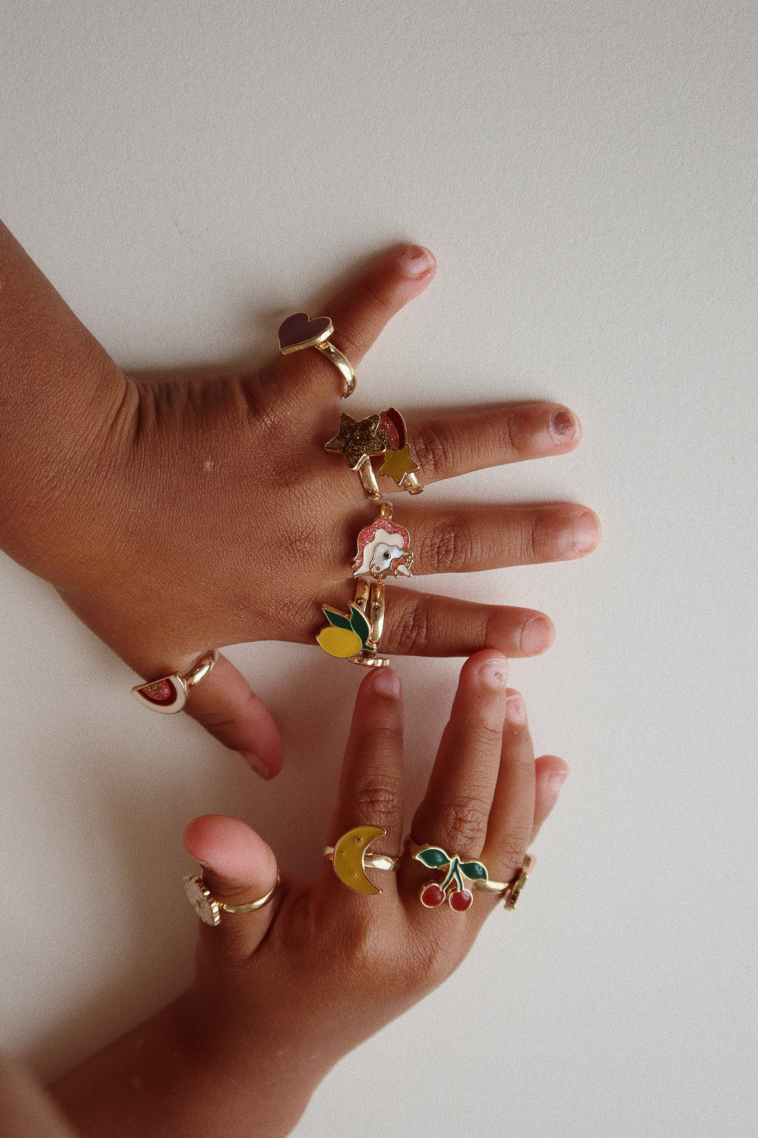 Konges Sløjd 12 Pack Ring Set - Multi Colour