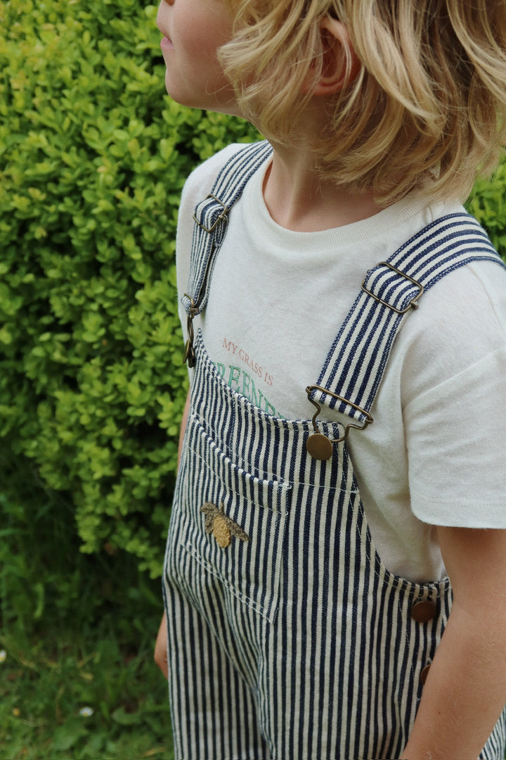 Konges Sløjd Fender Overalls GOTS - Naval Stripe