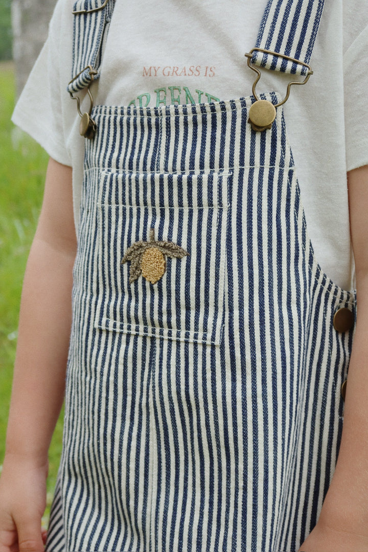 Konges Sløjd Fender Overalls GOTS - Naval Stripe