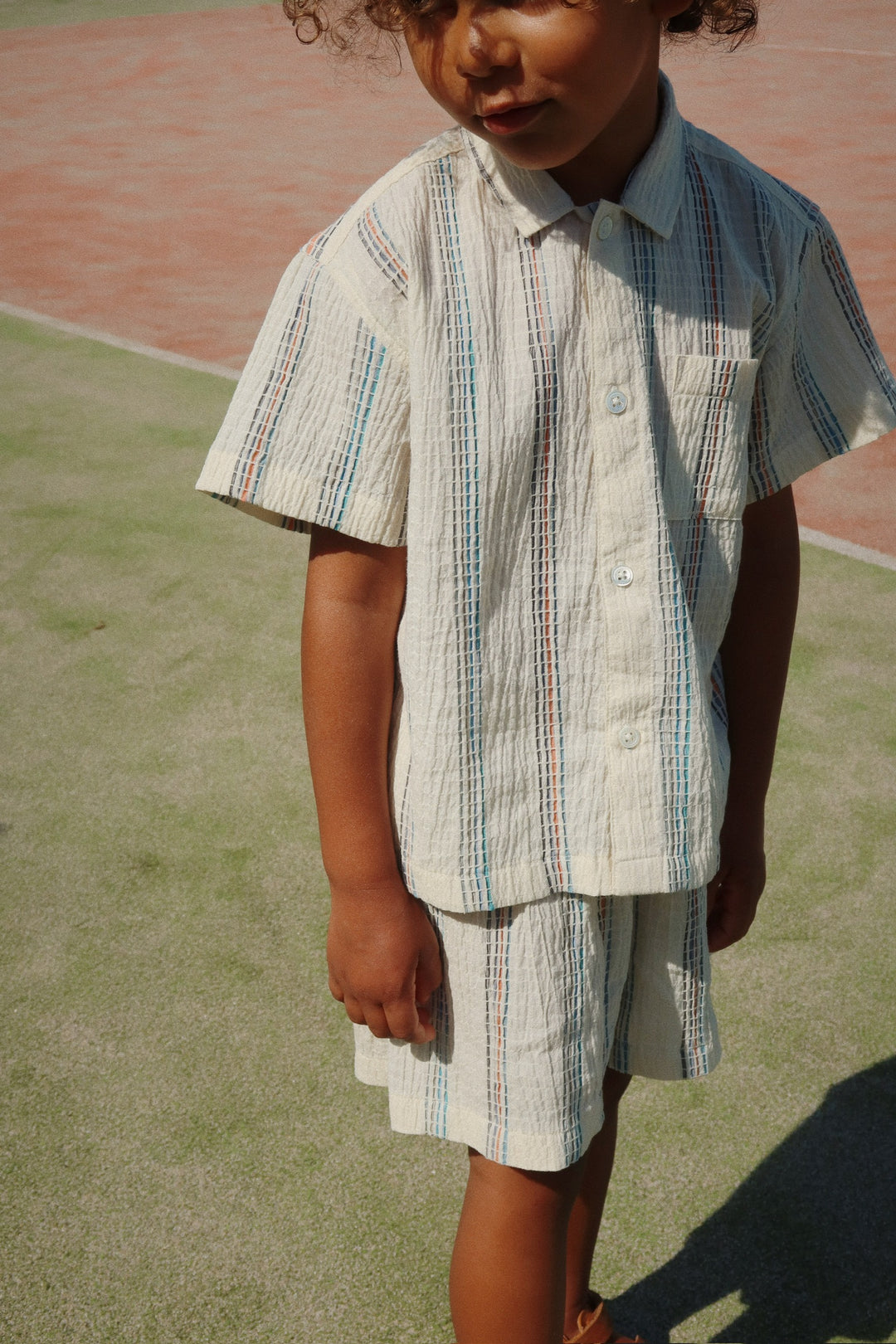 Konges Sløjd Vincent Short Sleeve Shirt GOTS - Antique White