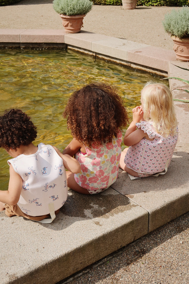 Konges Sløjd Avery Swim Vest - Fleur Anglaise