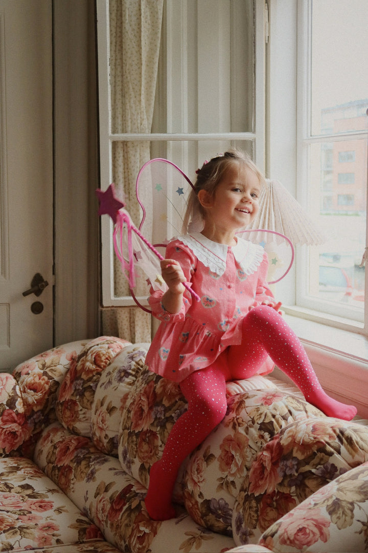 Konges Sløjd Glam Tights - Amour Pink