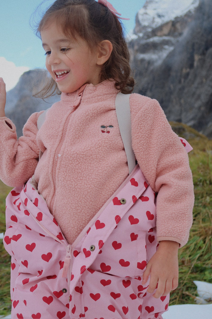 Konges Sløjd Thermy Fleece Jacket - Cameo Brown