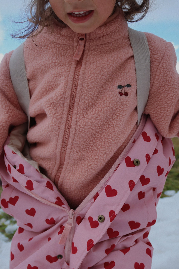 Konges Sløjd Thermy Fleece Jacket - Cameo Brown