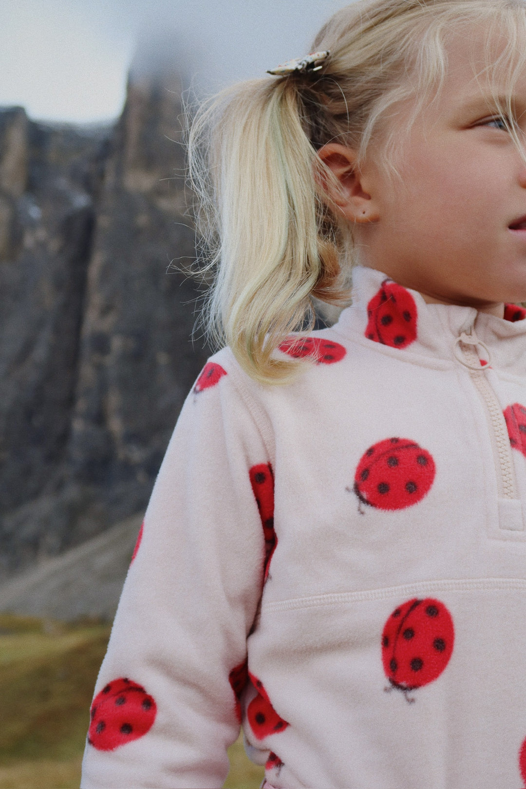 Konges Sløjd Tavi Fleece Sweatshirt - Lady Bug