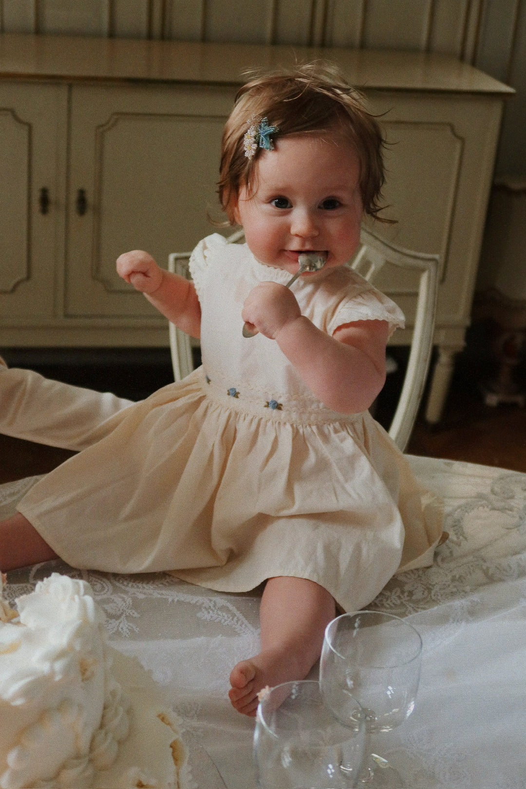 Konges Sløjd Celebration Aaliyah Baby Set - Eggnog